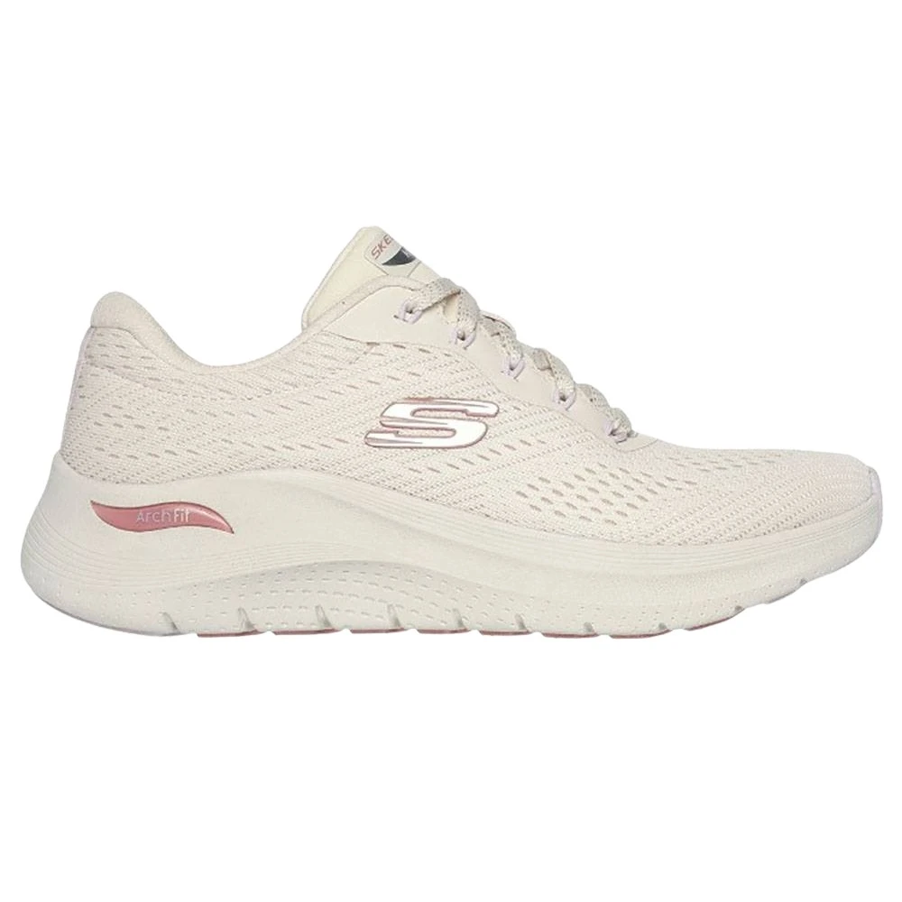 Skechers Men's Beige Sneakers, 7 Uk, Wo's Arch Fit 2.0 Trainers