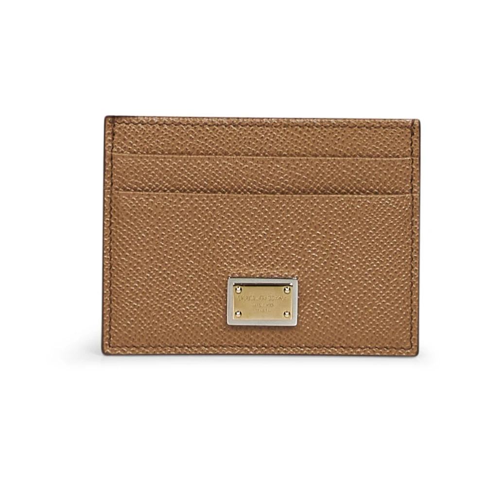 Dolce & Gabbana Beige Wallets & Cardholders, Female, One Size, Dauphine Card Holder