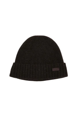 Räfflad Ull Beanie Mössa