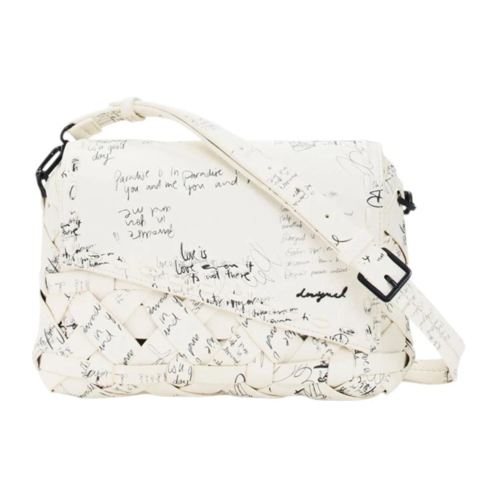 Desigual Women's White Cross Body Bags, One Size, Indio Phuket Mini Soft