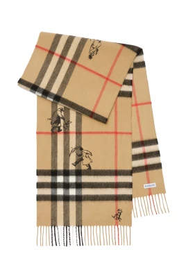 Check Mates Cashmere Scarf