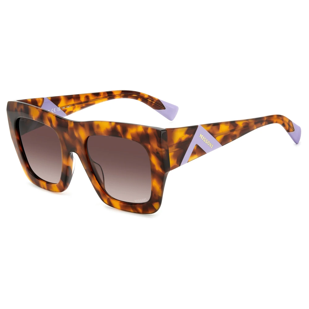 Missoni Women's Brown Sunglasses, 52 Mm, Squared Sunglasses