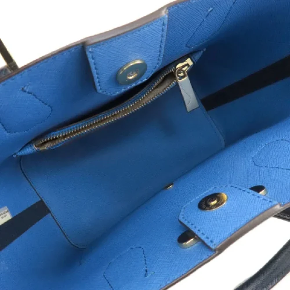 Michael Kors Pre-owned Leather handbags Blue Dames