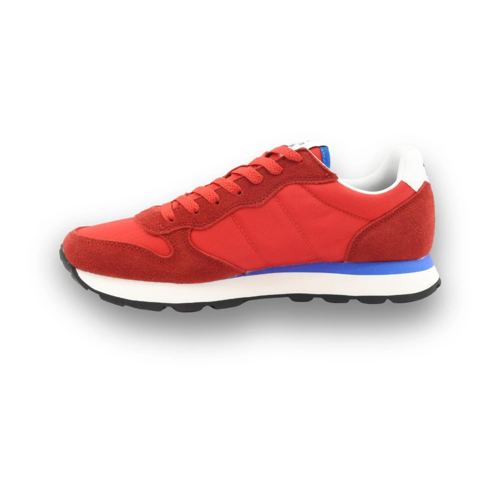 Sun68 Tom Solid Sneaker Heren Schoenen Rood