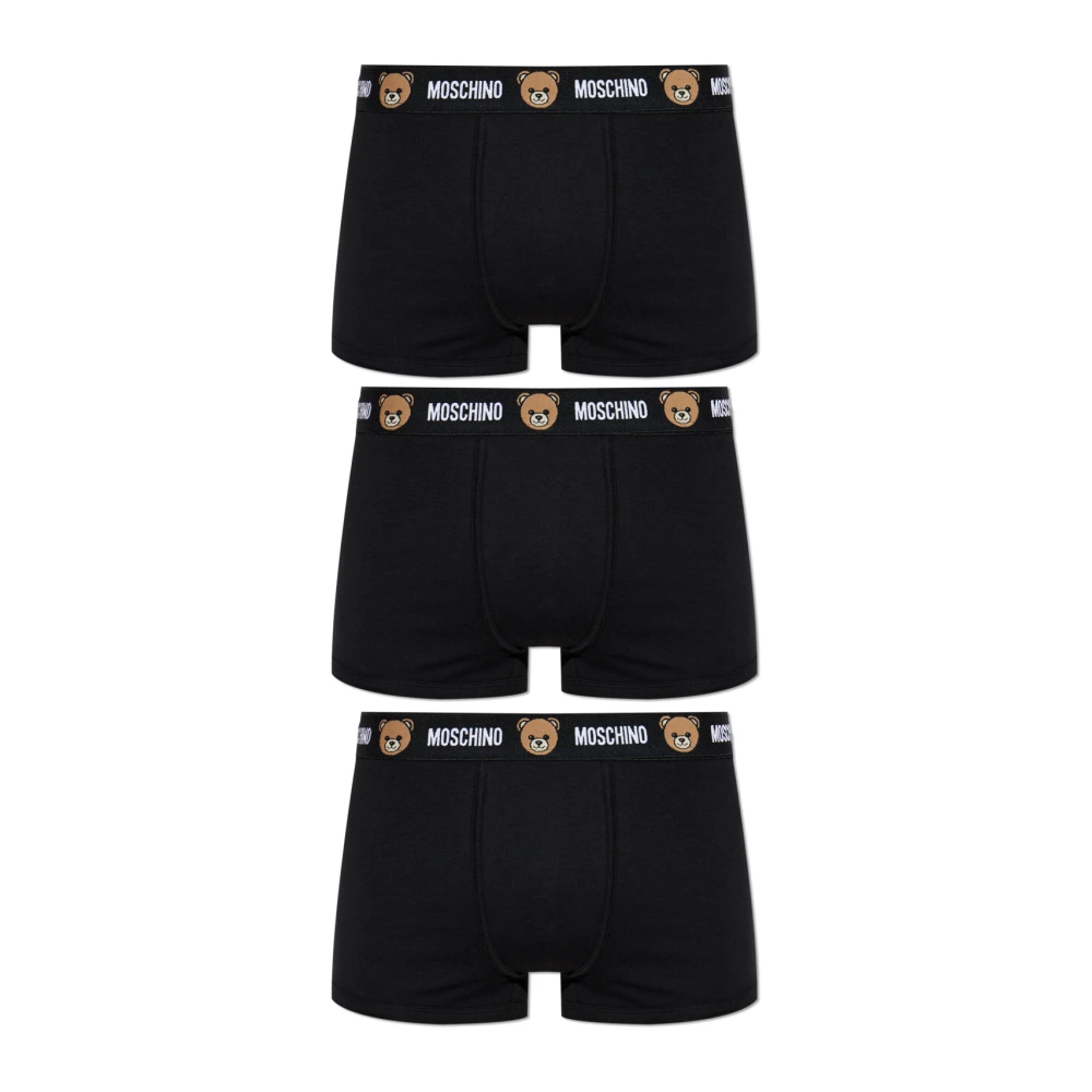 Moschino Herren Schwarz Unterwäsche, K, 2XLgröße: