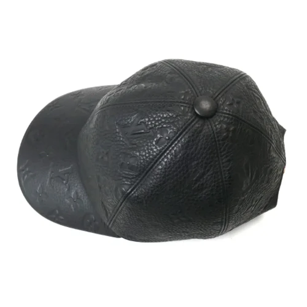 Louis Vuitton Vintage Pre-owned Fabric hats Black Dames