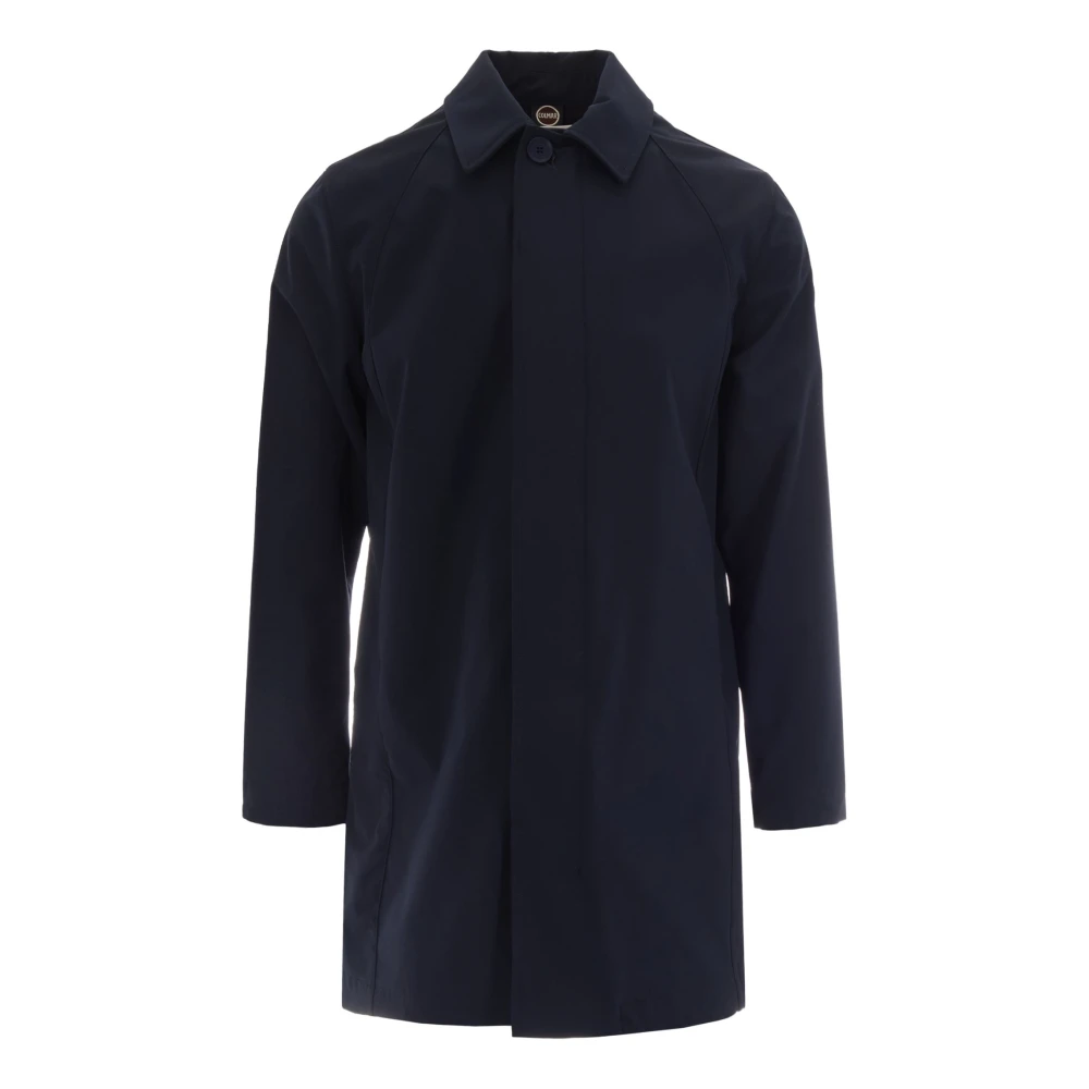 Colmar Men's Blue Softshell Classic Coat - Single-Breasted Coats - 3XL - Coats