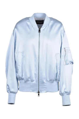 Bomber i satin