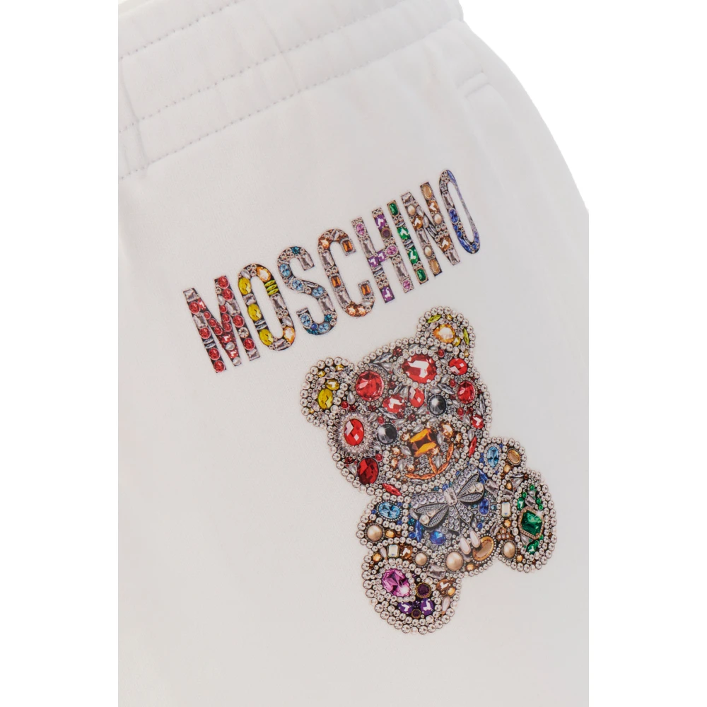 Moschino Stijlvolle Broeken voor Mannen en Vrouwen White Dames