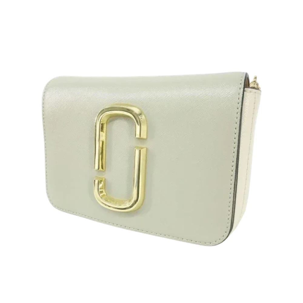 Marc Jacobs Pre-owned Leather shoulder-bags White Dames