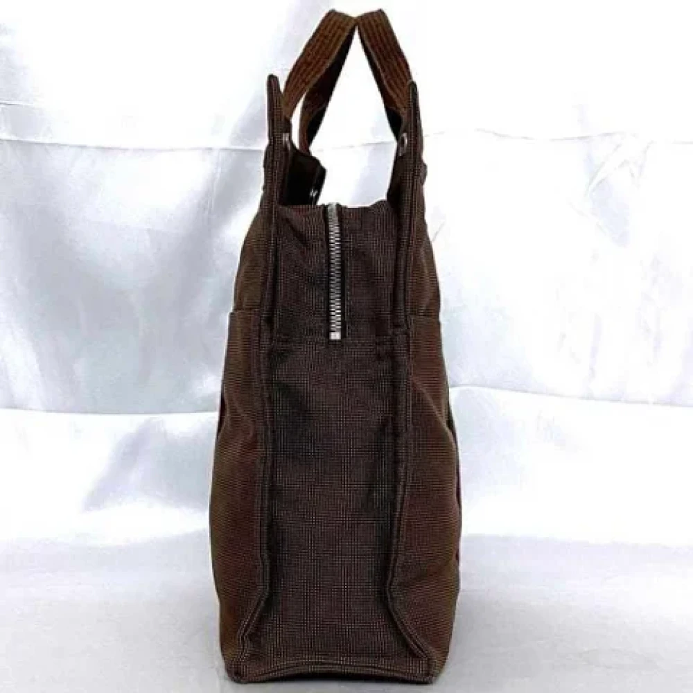 Hermès Vintage Pre-owned Canvas totes Brown Dames
