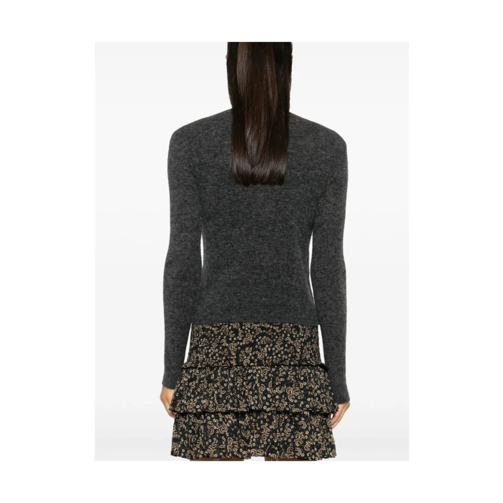 Isabel Marant Étoile Alpaca Wolmix Ronde Hals Sweater Gray Dames