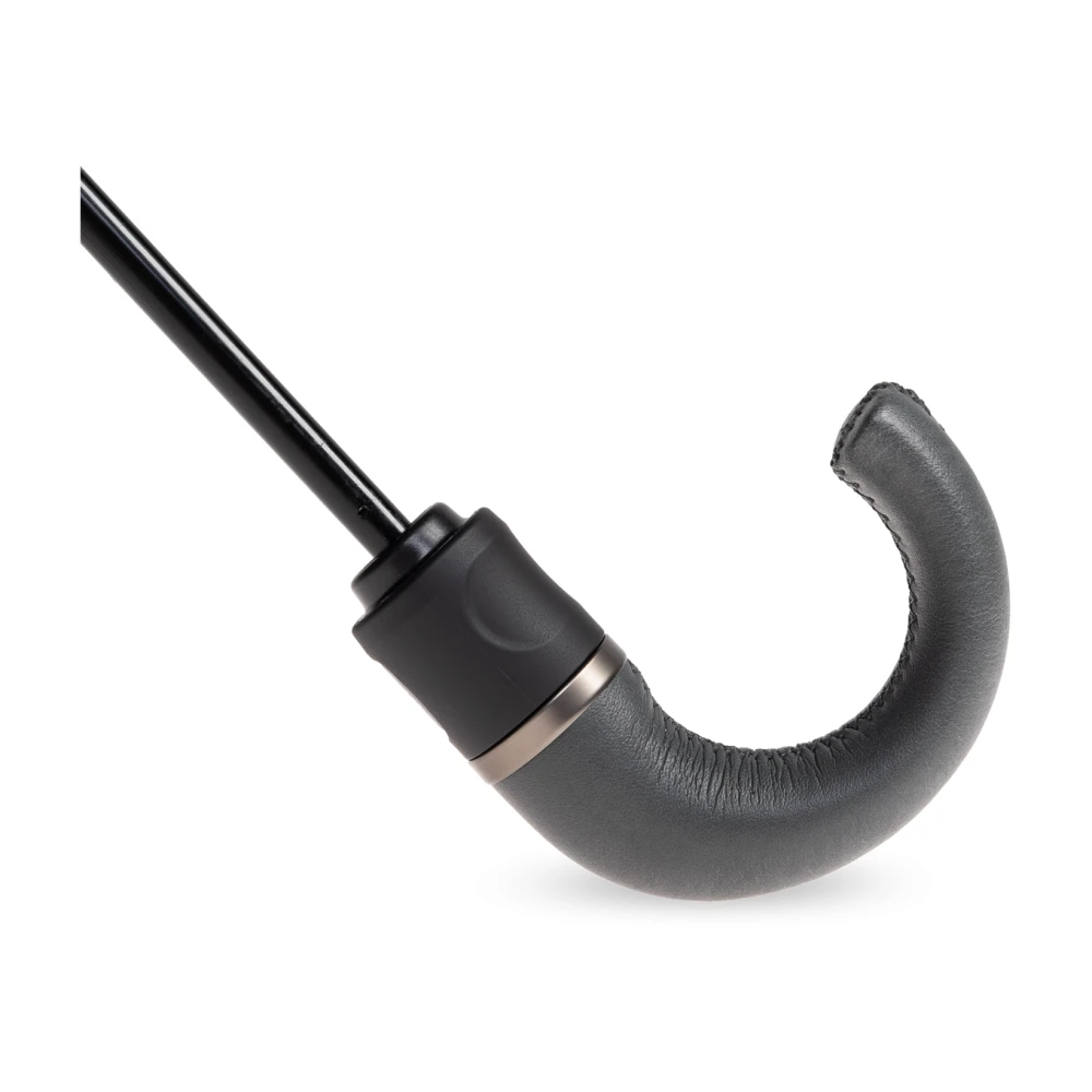 Moschino Opvouwbare paraplu met logo Gray Unisex