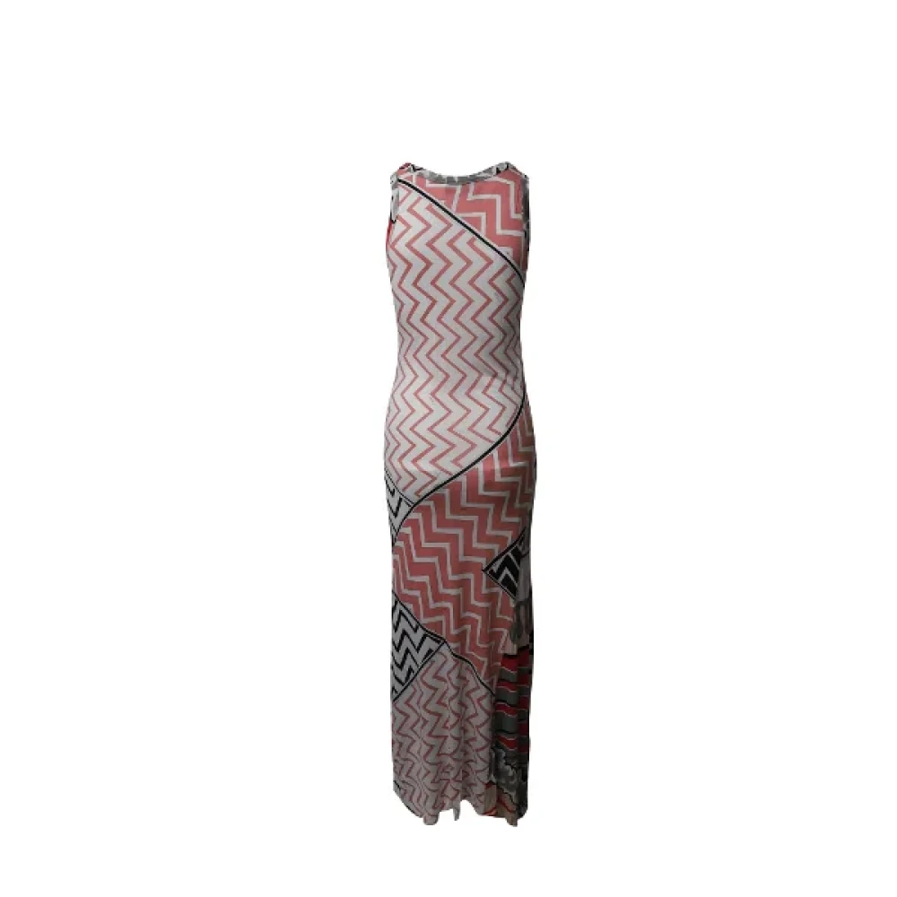 Emilio Pucci Pre-owned Silk dresses Multicolor Dames