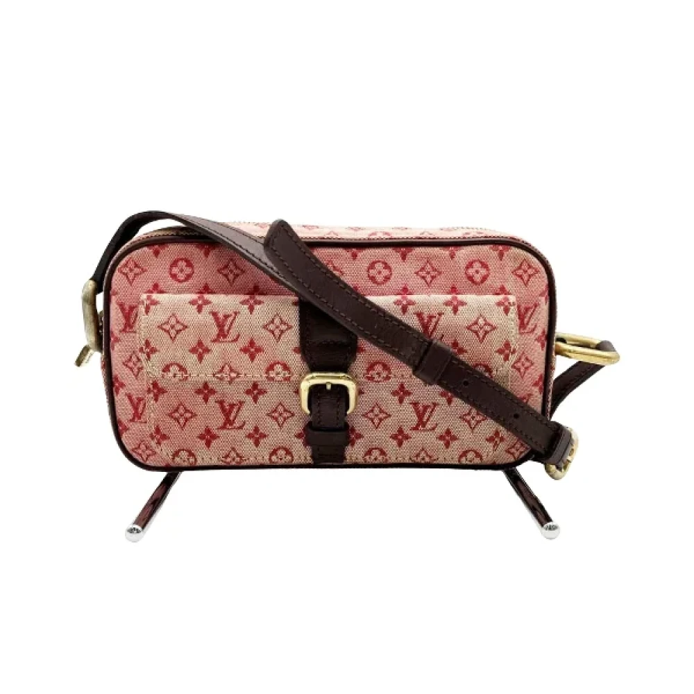 Louis Vuitton Vintage Pre-owned Cotton louis-vuitton-bags Pink Dames
