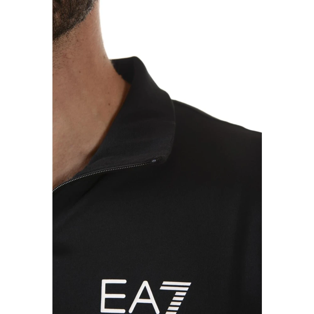Emporio Armani EA7 Hoodie Black Heren