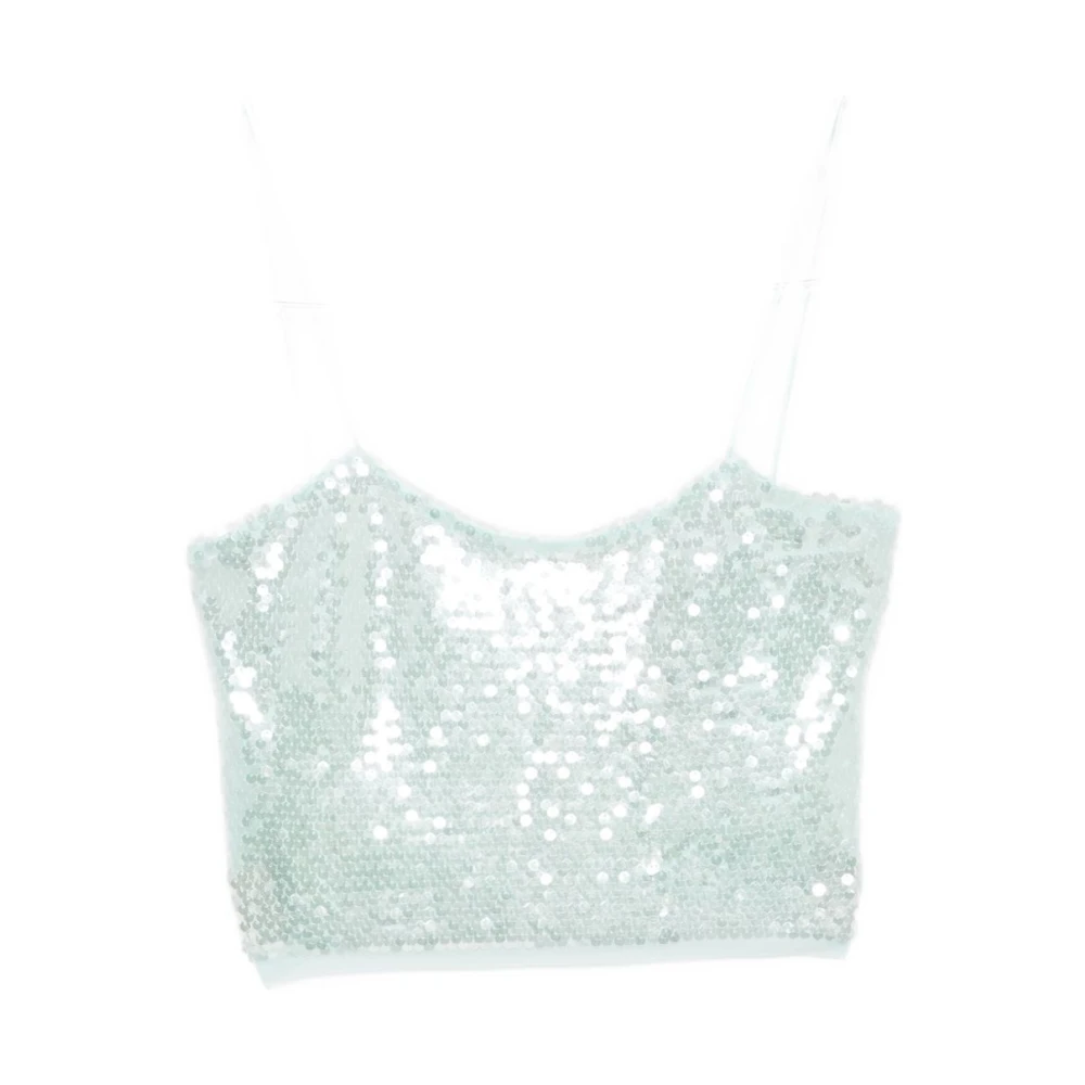 Forte Forte Women's Blue Sleeveless Tops, L, My Top Breeze