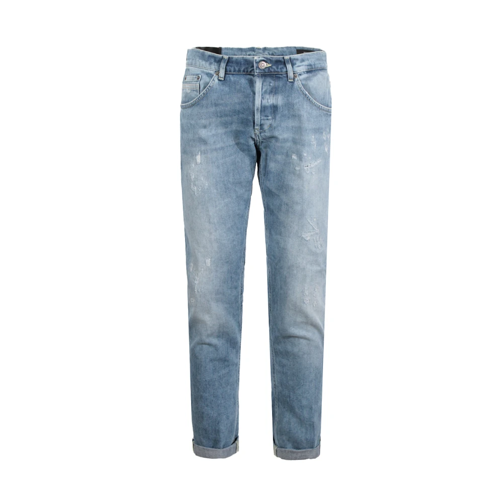 Dondup Blauwe Slim Fit Jeans Blue Heren