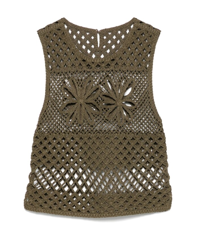 green-sleeveless-crew-neck-top