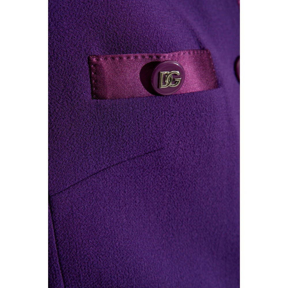 Dolce & Gabbana Wollen blazer Purple Dames