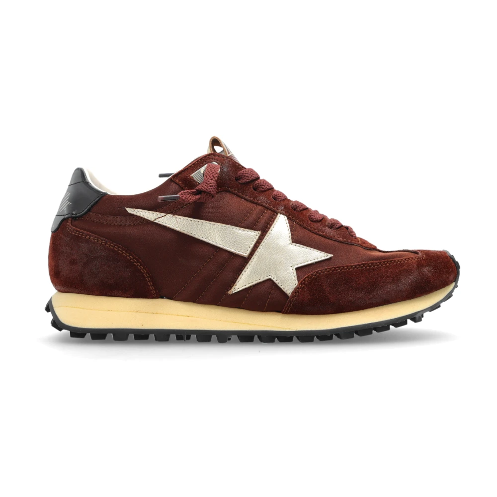 Golden Goose Women's Red Running Marathon M77 Sports Shoes - Sneakers - 4 Uk - Shoes