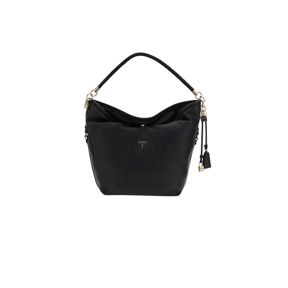 Guess Donna Nero Donne, Borsa A Mano, Danya Hobo, - Immagine 4