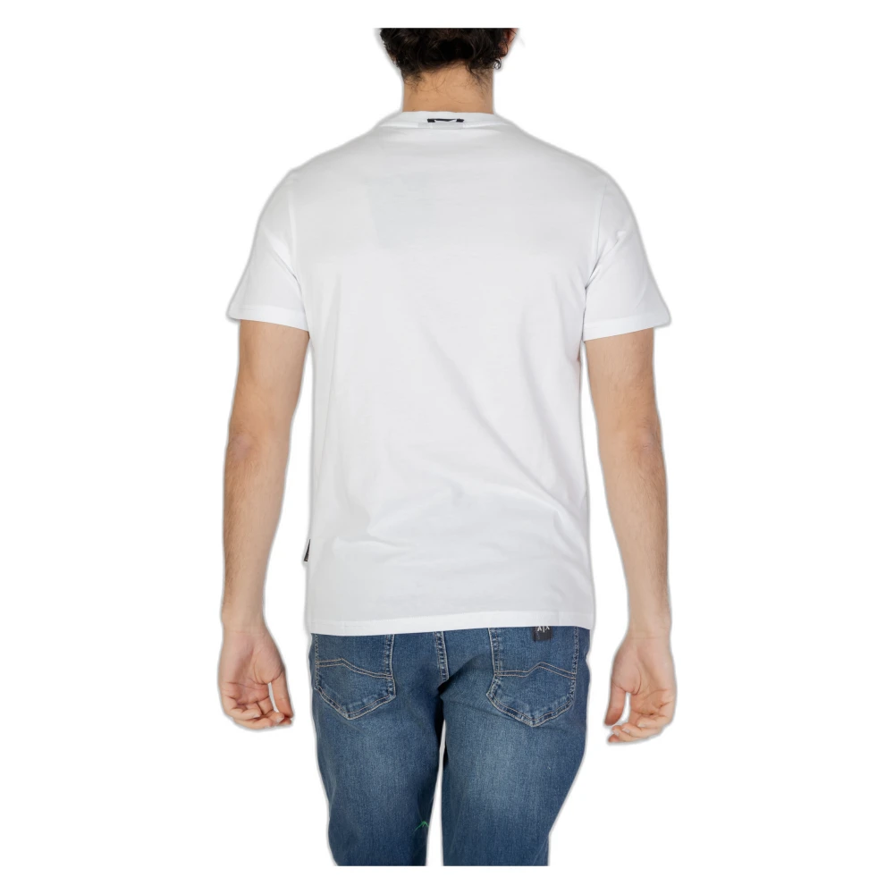 Napapijri Heren T-shirt Lente Zomer Collectie White Heren