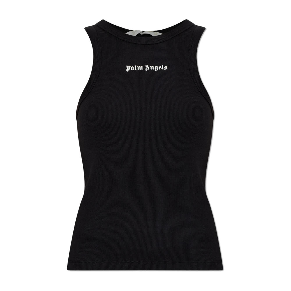 Palm Angels Damen Schwarz Oberteile, K, Xsgröße: