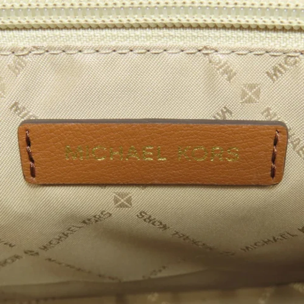 Michael Kors Pre-owned Canvas handbags Brown Dames