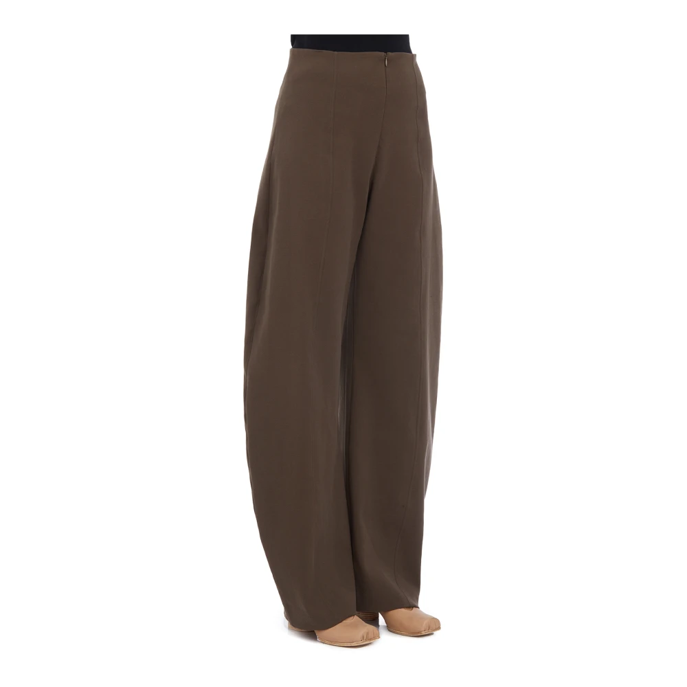 Cortana Ballonstijl Broek voor Vrouwen Brown Dames