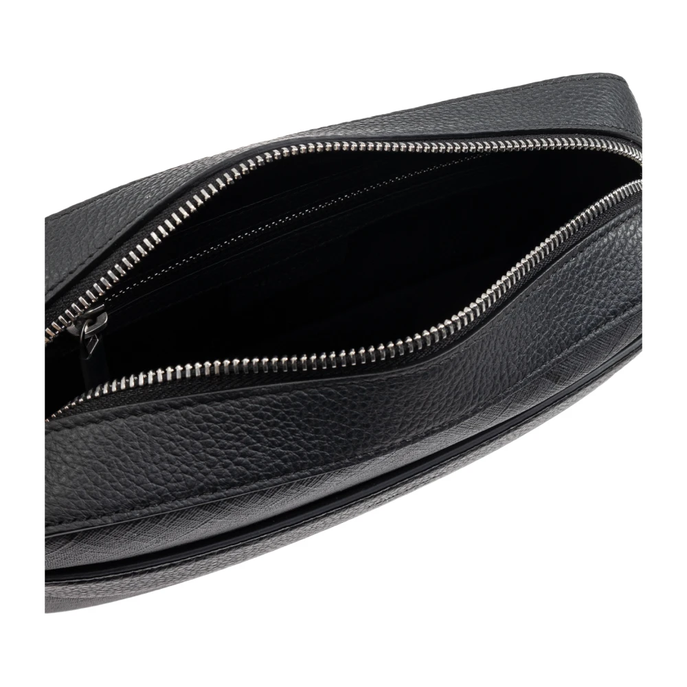 Salvatore Ferragamo Schoudertas met monogram Gray Heren