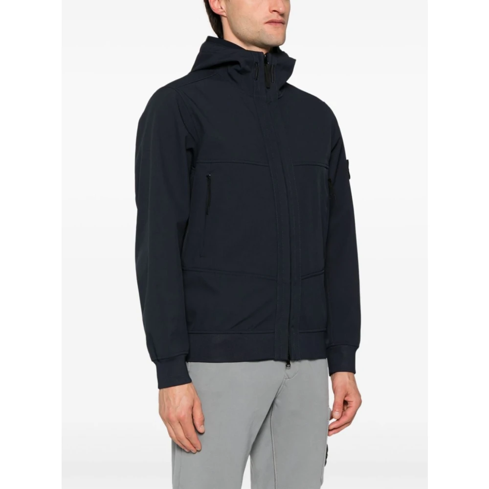 Stone Island Stijlvolle buitenkleding jassen Black Heren