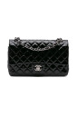 pre-owned-cuir-sacs-chanel