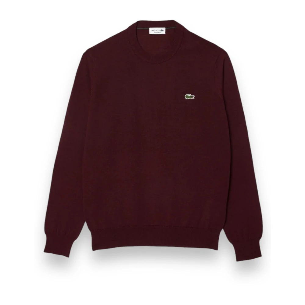 Lacoste Heren Pullover Trui Red Heren