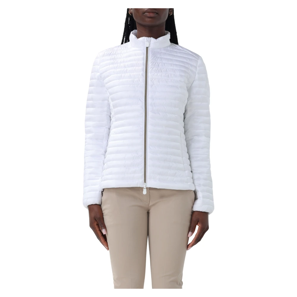 Save The Duck Light Jackets White Dames