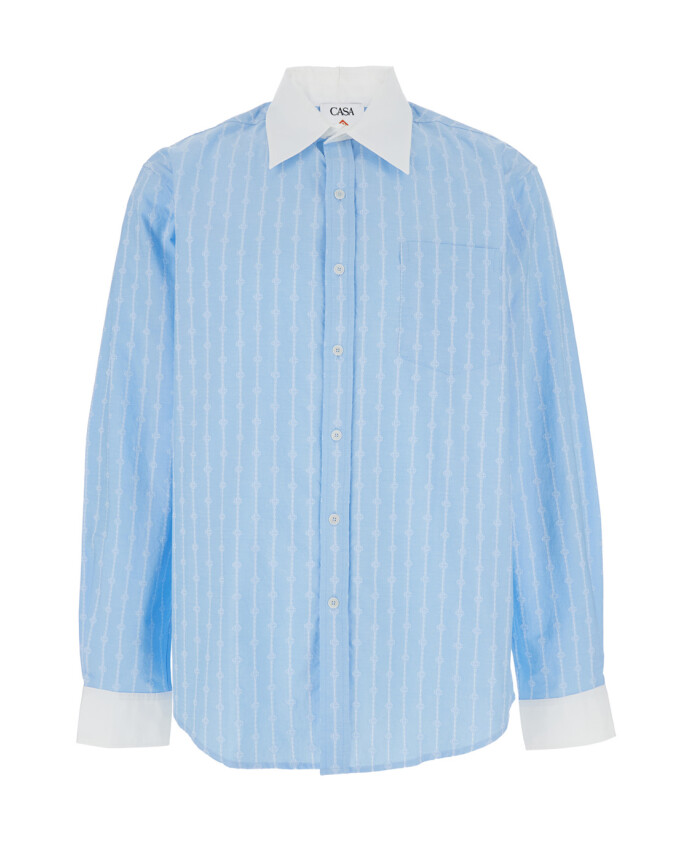 chemise-a-rayures-et-monogramme-laurel