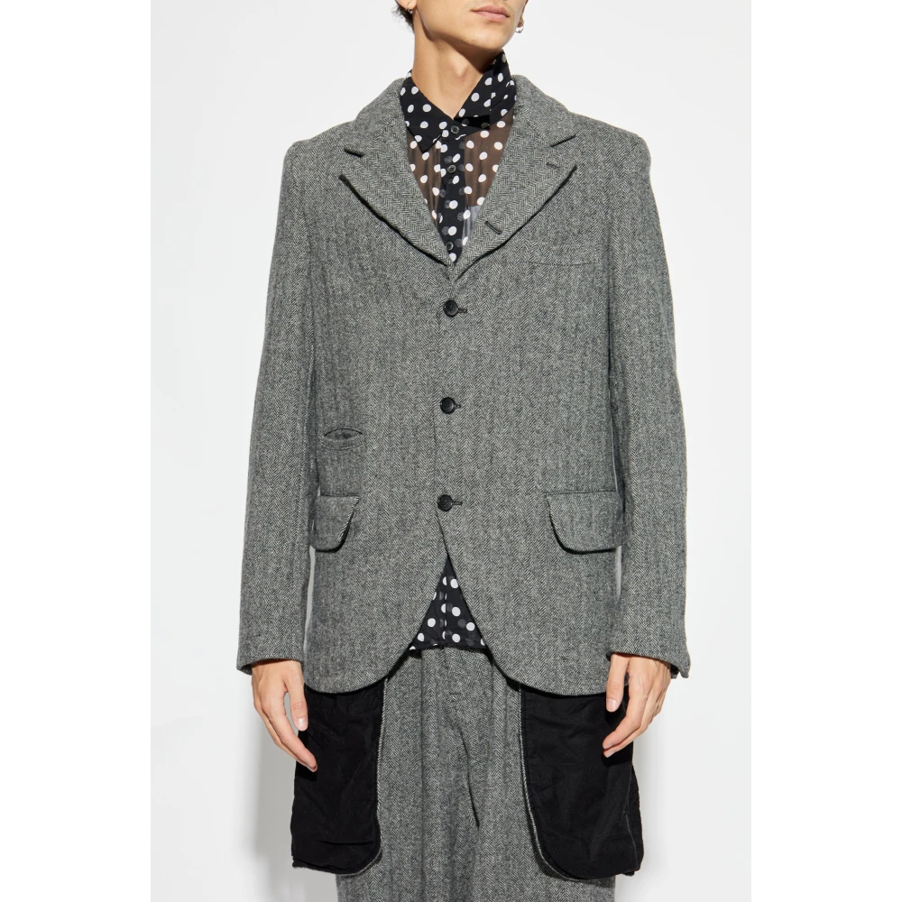 Comme des Garçons Wollen Blazer Gray Unisex