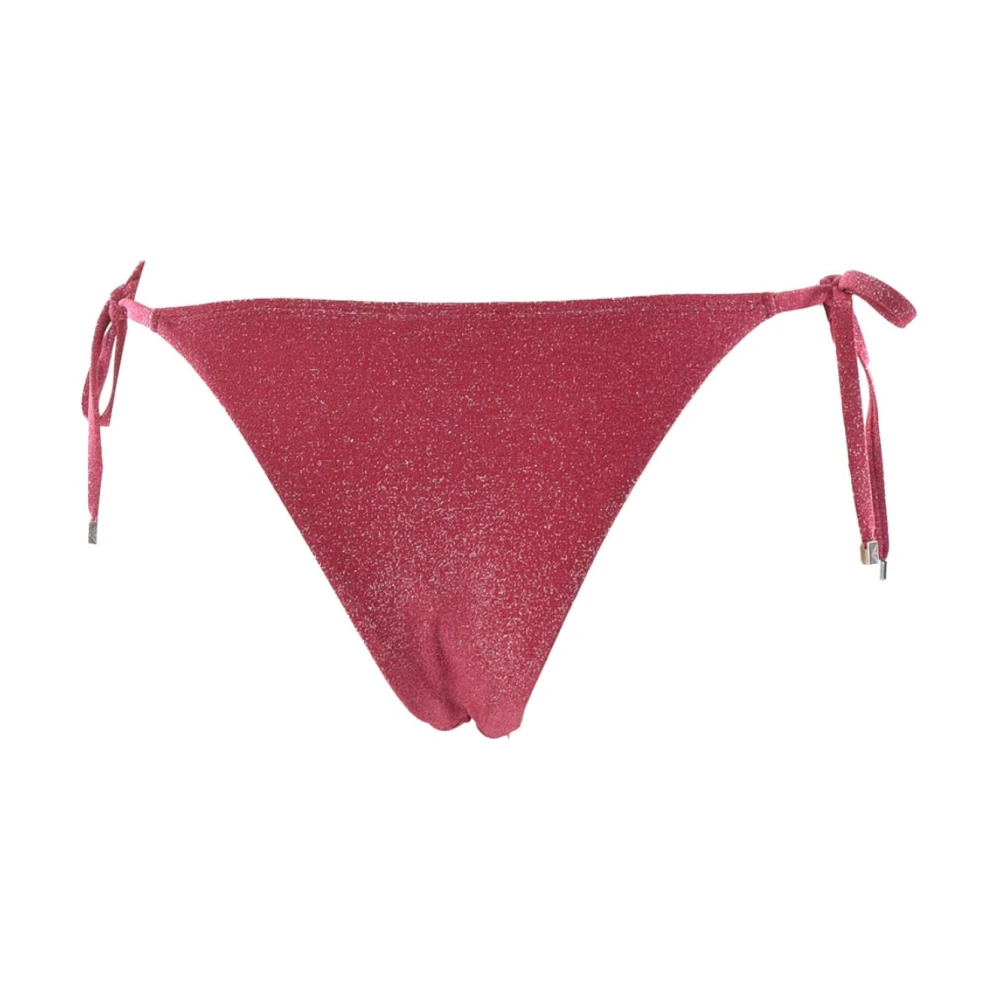 Emporio Armani Glittery 2-Delig Bikini Badpak Red Dames