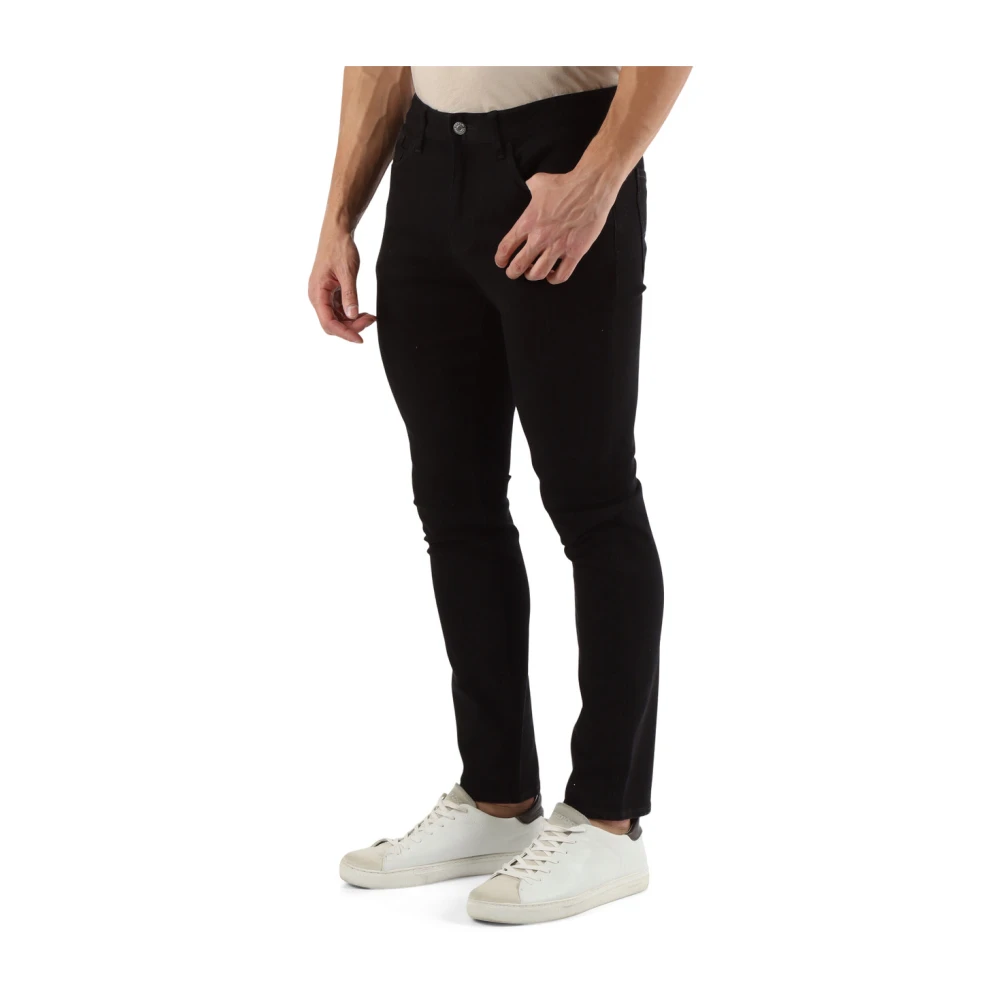 Armani Exchange Skinny Fit Jeans Vijf Zakken J14 Black Heren