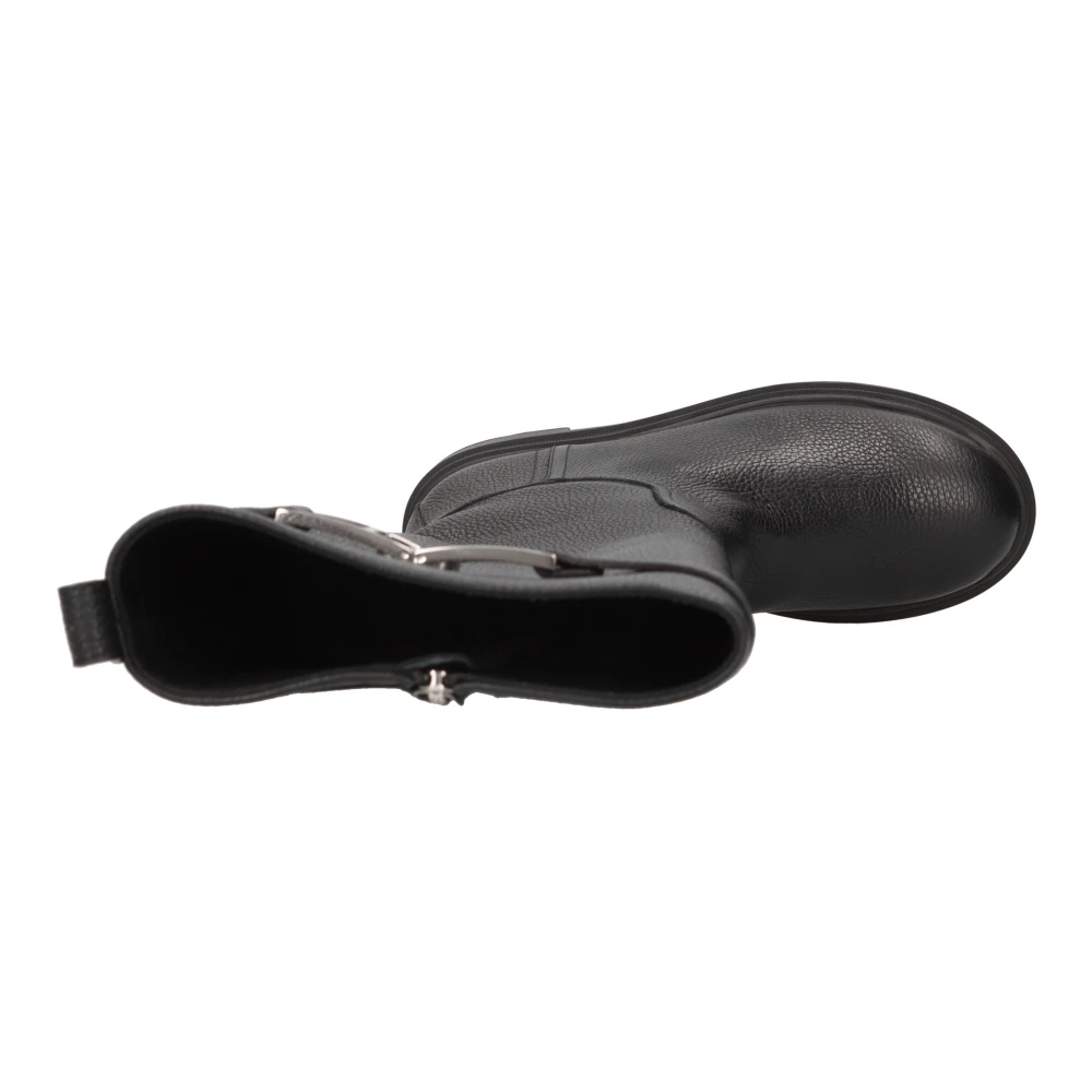 Ferragamo Hoge leren bikerlaarzen