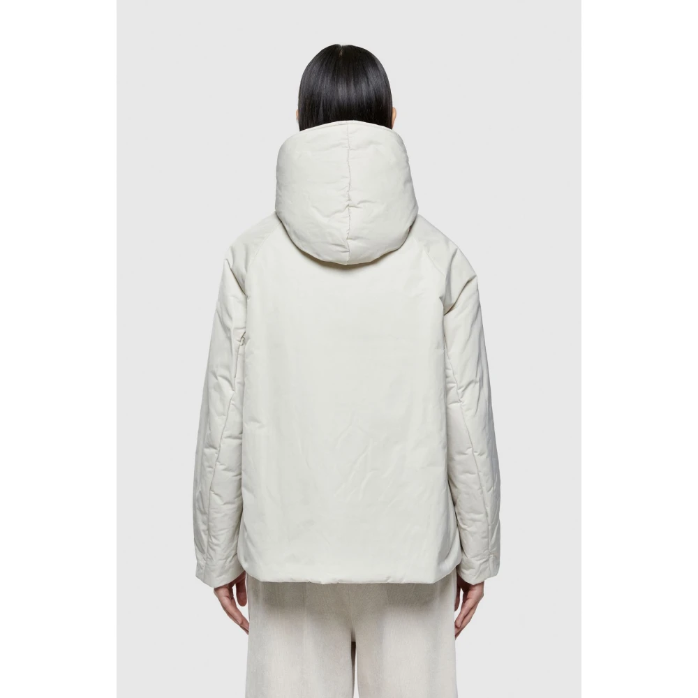 OOF Wear Omkeerbare korte jas met capuchon Green Dames