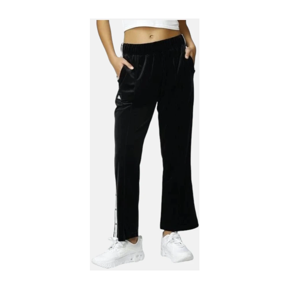 Kappa Trousers Black Dames