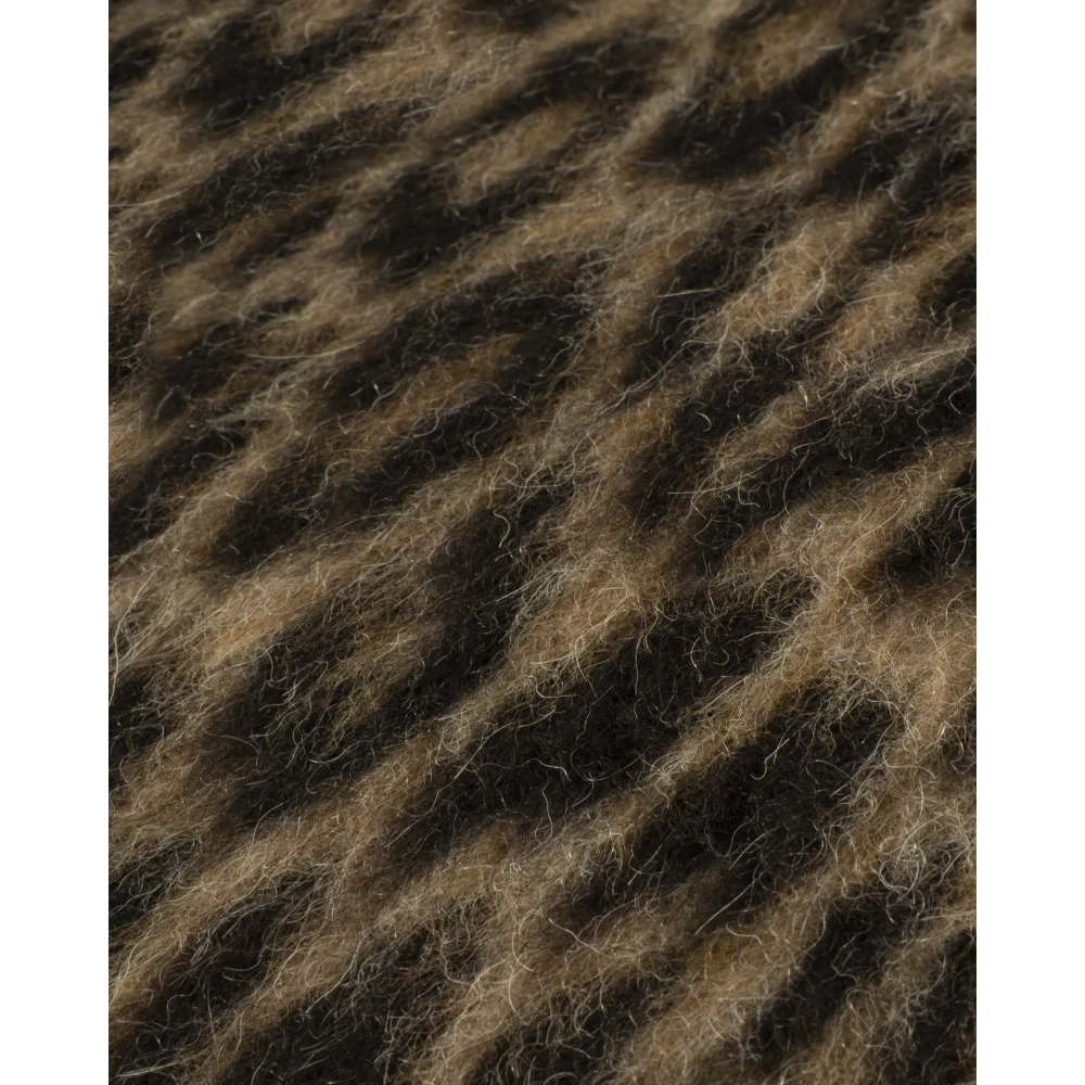 Tagliatore Wollen double-breasted halflange jas Brown Dames