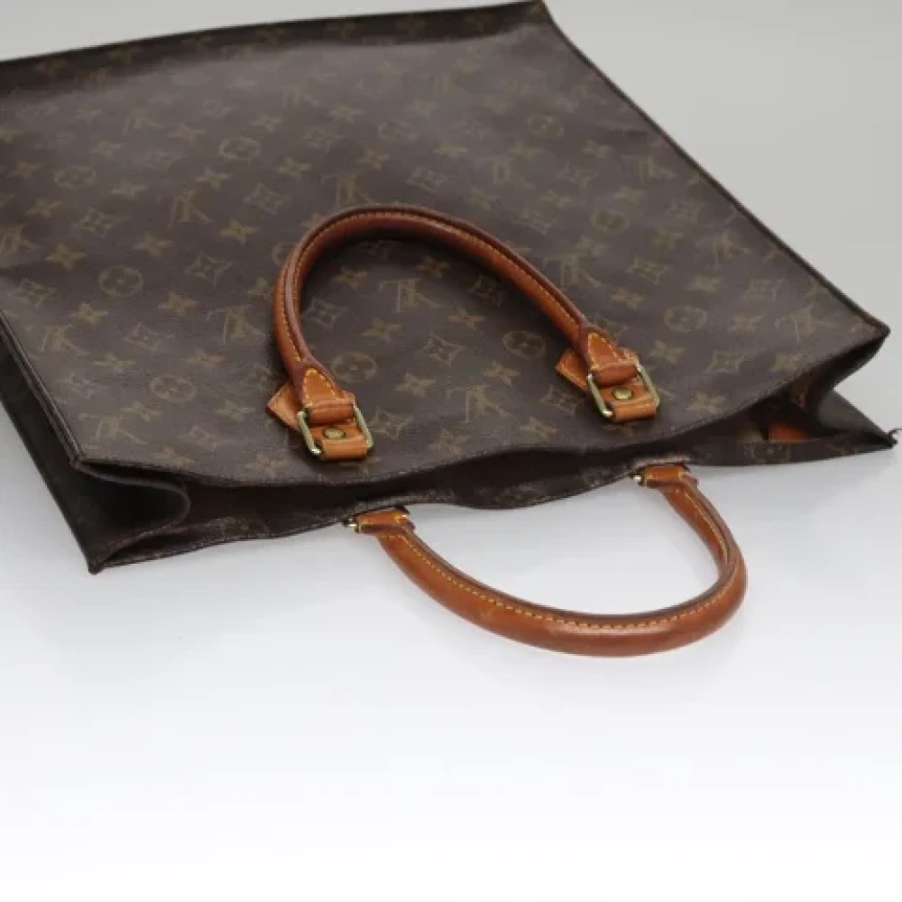 Louis Vuitton Vintage Pre-owned Canvas handbags Brown Dames