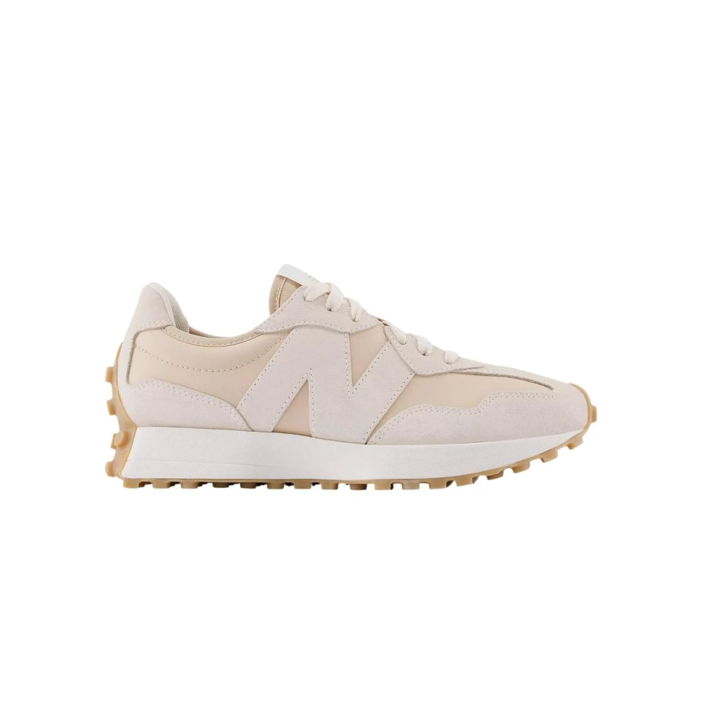New Balance Women's Beige Sneakers, 4 Uk, 327Kax Trainers