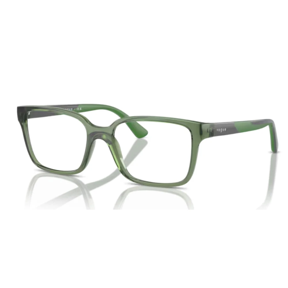 Vogue Stijlvolle Brillenmonturen in Transparant Donkergroen Green Unisex