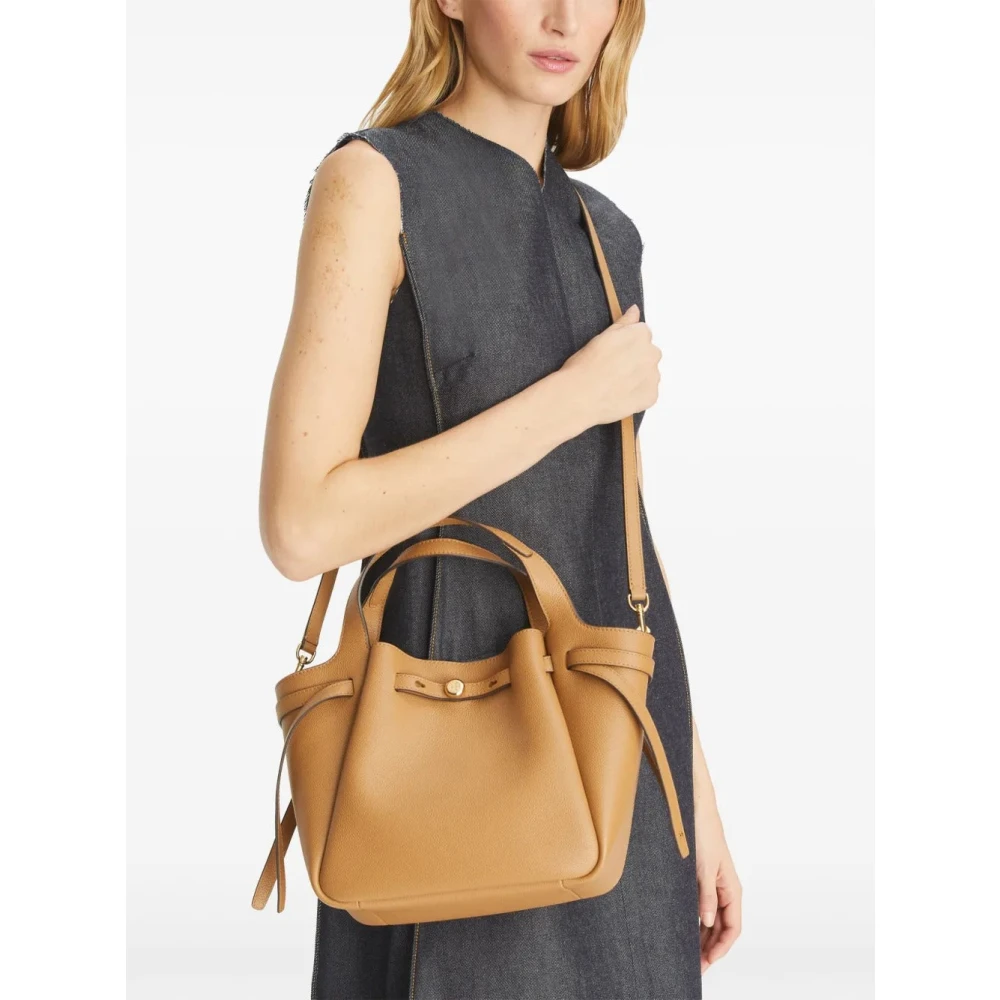 TORY BURCH Kleine Romy Tote Tas Beige Dames