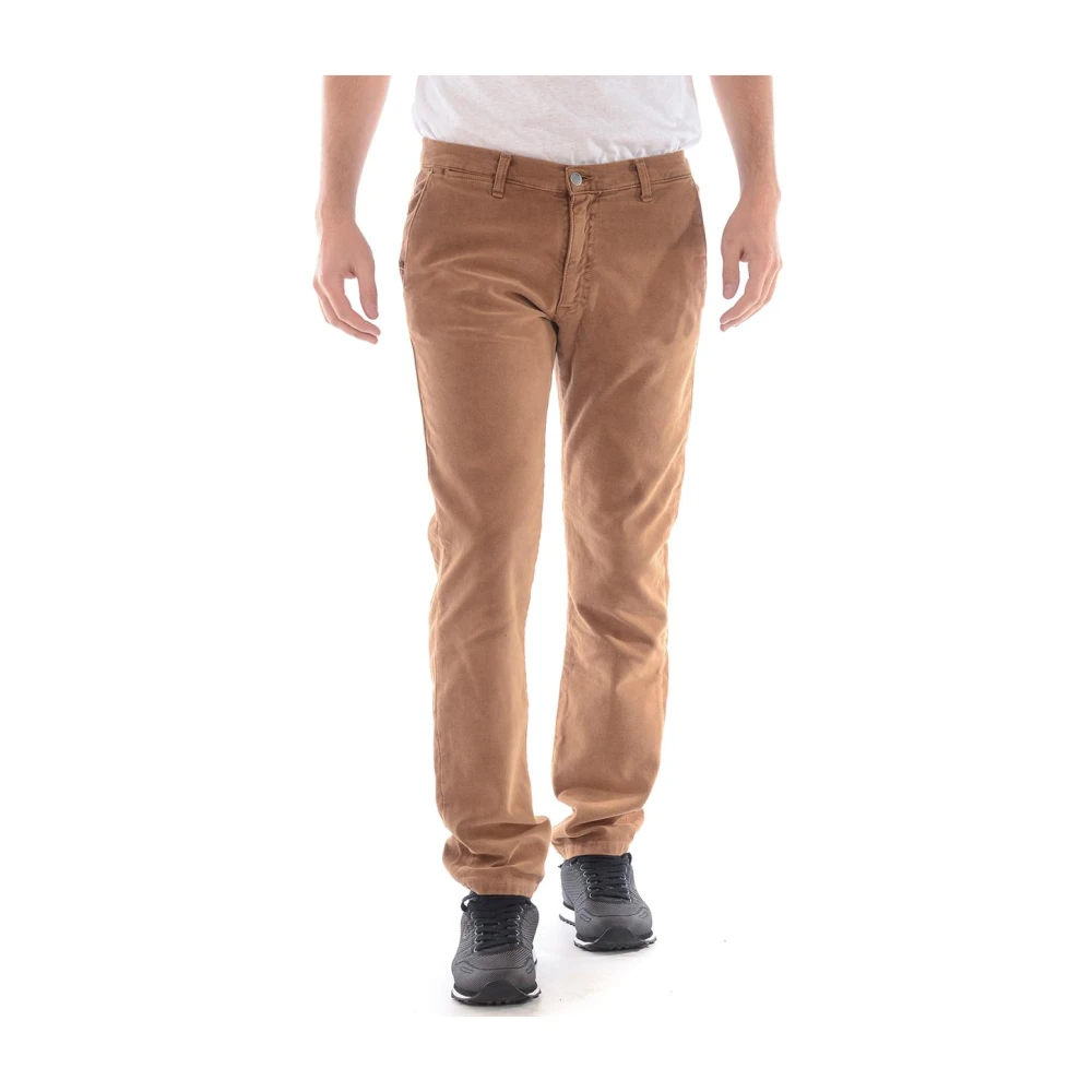 Daniele Alessandrini Men's Brown Chinos, W29, Vintage New York Trouser