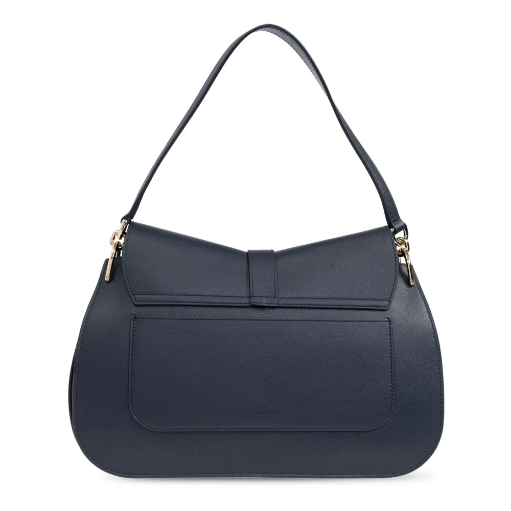 Furla Flow Top Handtas Black Dames