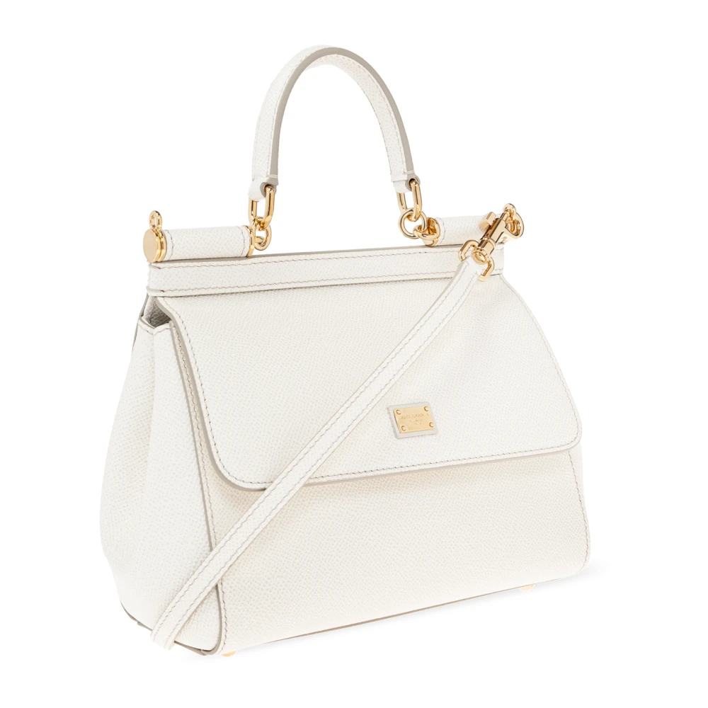 Dolce & Gabbana Handtas 'Sicily Medium' White Dames